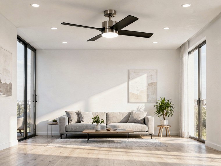 Ceiling fan installation in Houston, TX